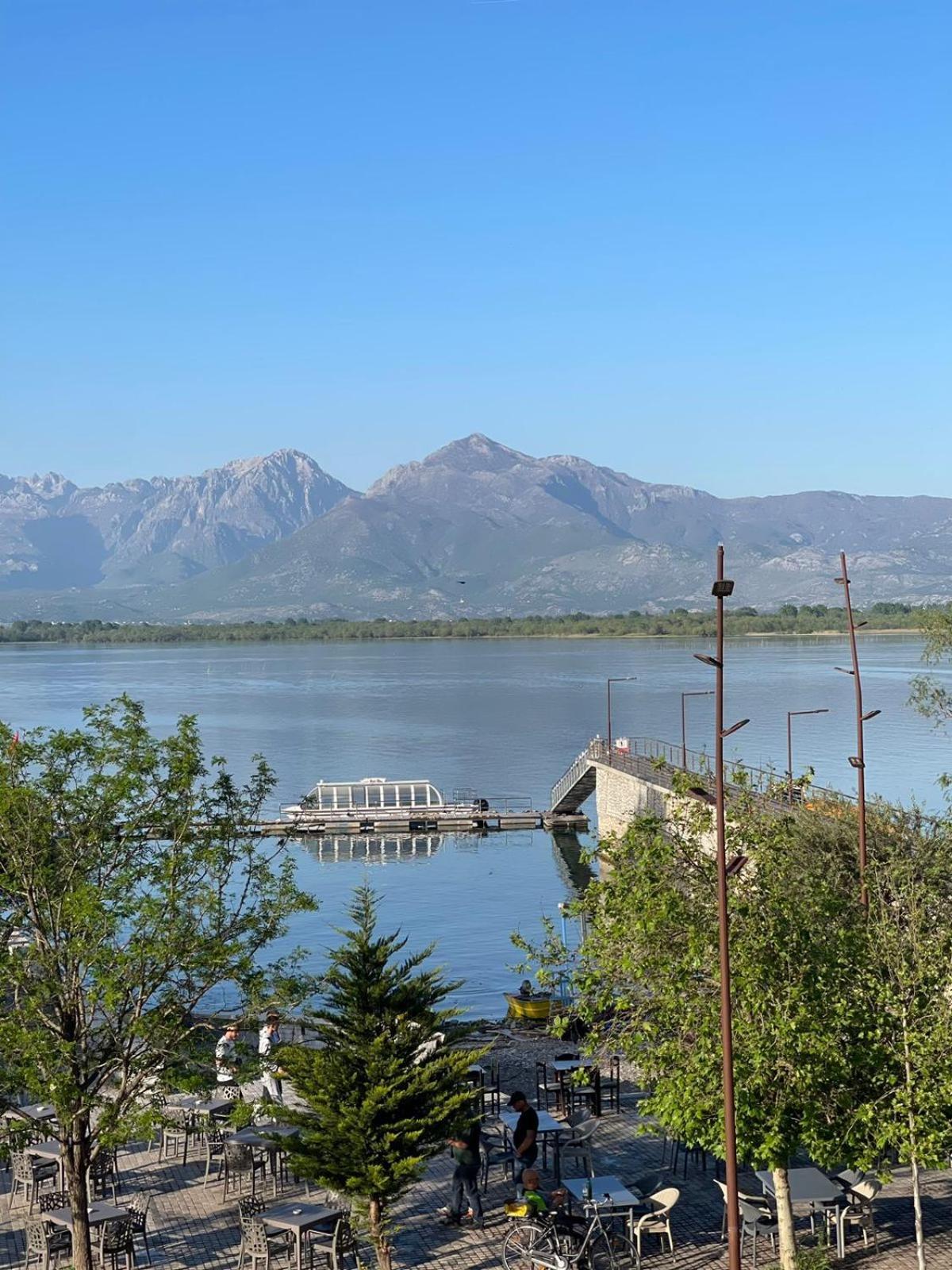 Hotel Shkodra Lake Shiroka Bagian luar foto